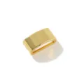 Anello per foulard in metallo dorato, fibbia elegante per donna, design geometrico. - 10# Oro
