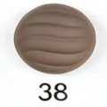 Bruine magnetische knopsluiting met golvend ontwerp voor sjaal en doek accessoire 38 - 38#