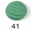Groene magnetische knop voor hoofddoek en sjaal, golfmotief legering sluiting 41. - 41#