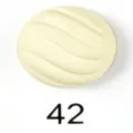 Magnetische hijab speld sjaal magneet legering broche sluiting rond crème witte kleur - 42# Gebroken wit