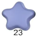 Star magnetic buckle scarf clip accessory variant number 23 periwinkle blue design - 23# Yellow