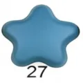 Blue five-pointed star magnetic scarf buckle accessory shawl clip variant number twenty seven - Code 27