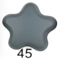 Dark grey star magnetic scarf buckle invisible brooch clothing accessories number 45 - Code 45