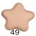 Star magnetic scarf accessory, nude color 49, seamless design for shawls and hijabs. - Code 49