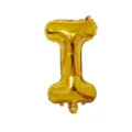 Gold foil letter balloon 32 inch alphabet balloon for birthday party wedding decor - Letter I / Gold