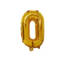 Gold foil letter O balloon 32 inch metallic shiny party wedding decoration accessory - Letter O / Gold