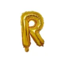 Gold letter R foil balloon 32 inch, perfect for birthday party wedding decoration props. - Letter R / Gold