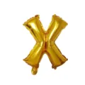 32 inch gold letter X foil balloon for birthday party wedding decoration event layout props - Letter X / Gold
