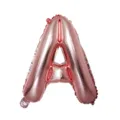 Rose gold letter A foil balloon for birthday party wedding celebration decorations 32 inch - Letter A / Rose Gold
