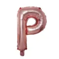 32 Inch Rose Gold Letter P Foil Balloon Birthday Wedding Party Decoration Scene Supply - Letter P / Rose Gold