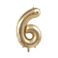 40 inch platinum number 6 foil balloon for birthday party baby shower celebration decoration - Number 6