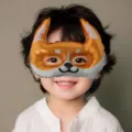 Cute Corgi dog animal foil balloon mask for kids birthday party decorations and fun holiday toys. - Puppy Eye Mask