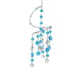 Blue crystal spiral suncatcher window hanging prism ornament for living room decor - Spiral Suncatcher / Blue