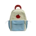 Zaino carino con mela cartoon per donne e studenti elegante borsa casual per la scuola - Mela