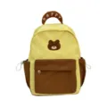 Zaino carino per studenti con motivo di orsetto, borsa casual di grande capacità per la scuola. - Teddy Bear
