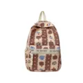 Zaino con stampa di cartoni animati, borsa casual, grande zaino da viaggio per studenti e scuola. - Taglia L / Orso Bruno
