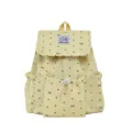 Zaino coreano carino con fiocco e cuori da donna, elegante borsa scolare per studenti Harajuku - Giallo