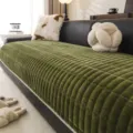 Prasino kalumma sofa flanela pachyo plous prostasia epiploon saloniou monterno - 70*70cm / Πράσινο
