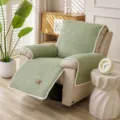 Housse de canape en peluche vert epaissie pour fauteuil de massage coussin chaud decor - 200*63cm / Vert