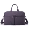 Borsa da palestra da viaggio multifunzionale da donna con manici e tracolla, viola. - Uva Palla di Taro