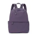 Stylish women's purple backpack casual travel lightweight daypack school bookbag - Purple