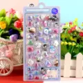 3D luminous relief sticker cute animal marine life cartoon decorative sticker sheet - Marine Life