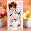 3D nail art stickers face body gems acrylic crystal rhinestone bling DIY accessories - Multi-color