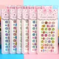Kinderen DIY acryl kristal diamanten stickers, kleurrijke gevormde edelsteen sticker sets. - Diamant Bloem Stijl