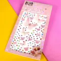 3D Vlinder Strass Nagelkunst Stickers Lichaam Kristal Edelstenen Glitter Make-up Decor - Vlinder Oranje