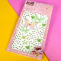 3D butterfly nail art rhinestones AB iridescent crystal gems self-adhesive body stickers - Green Gold Butterfly