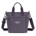 Sac à main bandoulière femme en nylon imperméable grand capacité cabas sac de quotidien - Raisin Boule de Taro