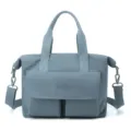 Sac cabas en nylon leger grande capacite sac a main de voyage sac bandouliers loisir - Bleu