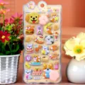 Cute Japanese puffy shiba inu stickers, soft slow-rise squishy cat paw designs for kids decor. - 08 Little Dog