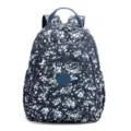 Zaino da donna con stampa floreale grande capacita leggero impermeabile in nylon - Rosa Blu