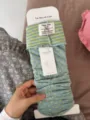 Korean style colorblock striped stirrup leg warmers retro layering fashion women socks - One Size / Mint Green