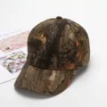 Cappello da baseball mimetico per uomo e donna, visiera morbida stile classico. - Regolabile / Giallo Foresta