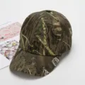 Cappello da baseball mimetico per uomo e donna, comodo cappellino parasole morbido. - Regolabile / Verde Foresta