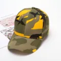 Berretto da baseball mimetico per uomo e donna, cappello parasole morbido stile hip-hop alla moda. - Regolabile / Mimetico Giallo