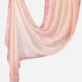 Women's fashion rayon printed wide long scarf ethnic sun protection shawl detail view - YW641-01