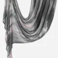 Damen Farbverlauf Viskose langer Schal Hijab stylisch zweifarbig weiches Tuch Schal neu - 5# Staubiges Rosa