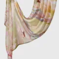 Women fashion long printed scarf, soft cotton viscose hijab and elegant ethnic style shawl. - Ethnic Scenery