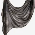 Élégant long hijab et foulard pour femmes avec motif imprimé tie-dye numérique, rayonne légère. - YW530-02