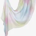 Pastel gradient modal long scarf hijab, soft women sun protection shawl for daily wear. - YW554-01