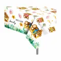 Cute cartoon teddy bear baby shower party waterproof PE disposable tablecloth 130x220cm - 130*220cm