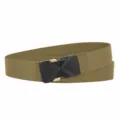 Men tactical belt with quick-release black buckle and elastic wolf brown woven strap. - Length 150cm Width 3.5cm / Coyote Brown