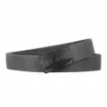 Dark Grey Tactical Nylon Belt with Black Quick Release Buckle for Men Outdoor Daily - Length 120cm Width 3.5cm / Black Buckle - Dark Gray Strap
