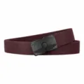 Herren Taktischer Nylon Gürtel Variante in Braun mit schwarzer Schnellverschluss Schnalle. - Schwarze Schnalle - Kaffee