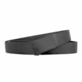 Men's Grey Nylon Woven Belt with Alloy Automatic Buckle Casual Outdoor Tactical Waistband - 120cm / Black Buckle - Gray