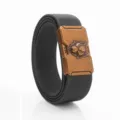 Ceinture tactique homme elastique tressee avec boucle en alliage pour sport plein air - Gold Buckle-Dark Gray