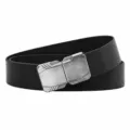 Tactische herenriem met snelsluiting en elastische geweven band voor outdoor activiteiten en dagelijks gebruik. - Gunmetal Gesp Zwart